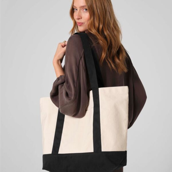 EarthAware® Organic Varsity Shopper Thumbnail