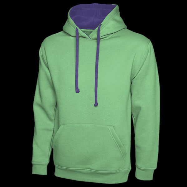 Contrast Hooded Sweatshirt Thumbnail