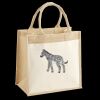Cotton Pocket Jute Midi Tote Thumbnail