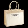 Cotton Pocket Jute Shopper Thumbnail