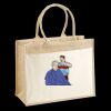 Cotton Pocket Jute Shopper Thumbnail