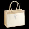 Cotton Pocket Jute Shopper Thumbnail