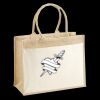 Cotton Pocket Jute Shopper Thumbnail