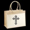 Cotton Pocket Jute Shopper Thumbnail