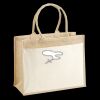 Cotton Pocket Jute Shopper Thumbnail