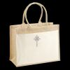 Cotton Pocket Jute Shopper Thumbnail