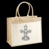 Cotton Pocket Jute Shopper Thumbnail
