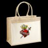 Cotton Pocket Jute Shopper Thumbnail