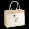 Cotton Pocket Jute Shopper Thumbnail