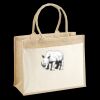 Cotton Pocket Jute Shopper Thumbnail