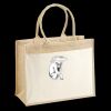Cotton Pocket Jute Shopper Thumbnail