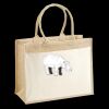 Cotton Pocket Jute Shopper Thumbnail