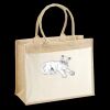 Cotton Pocket Jute Shopper Thumbnail