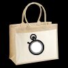 Cotton Pocket Jute Shopper Thumbnail
